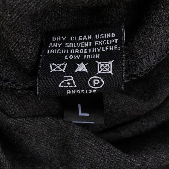 Lafayette 148 New York Womens Size 14 Pants Pull On Tapered Stretch Gray - Picture 11 of 12